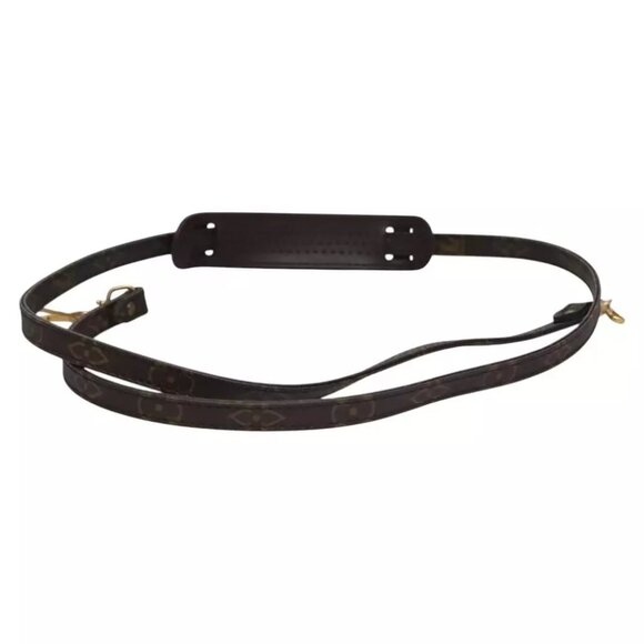 LOUIS VUITTON Monogram Shoulder Strap 46.9"" LV Auth - Picture 1 of 8
